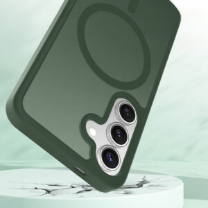 Solidenz FrostMag Samsung Galaxy S25 Plus / S24 Plus hoesje - Groen - 3