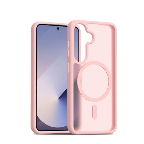 Solidenz FrostMag Samsung Galaxy S25 / S24 hoesje - Roze