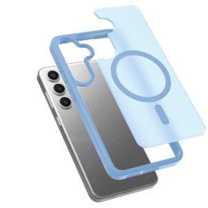Solidenz FrostMag Samsung Galaxy S25 Plus / S24 Plus hoesje - Sierra blauw - 1