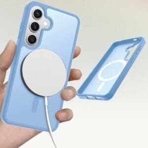 Solidenz FrostMag Samsung Galaxy S25 Plus / S24 Plus hoesje - Sierra blauw - 2