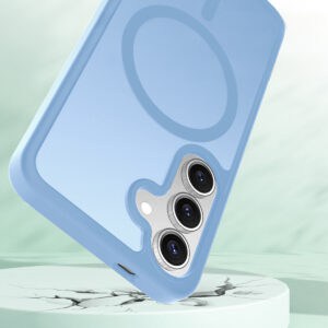 Solidenz FrostMag Samsung Galaxy S25 Plus / S24 Plus hoesje - Sierra blauw - 3