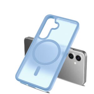 Solidenz FrostMag Samsung Galaxy S25 Plus / S24 Plus hoesje - Sierra blauw - 4