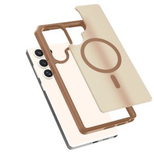 Solidenz FrostMag Samsung Galaxy S25 Ultra hoesje - Desert Titanium - 1