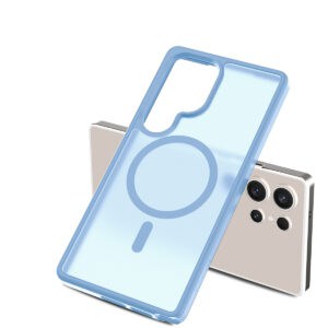 Solidenz FrostMag Samsung Galaxy S25 Ultra hoesje - Sierra blauw - 4