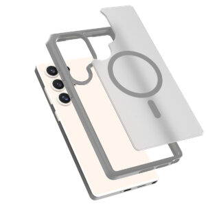 Solidenz FrostMag Samsung Galaxy S25 Ultra hoesje - Titanium - 1