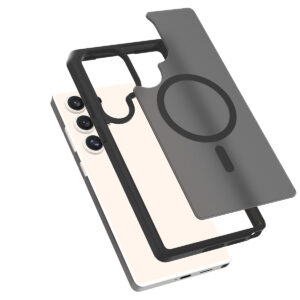 Solidenz FrostMag Samsung Galaxy S25 Ultra hoesje - Zwart - 1
