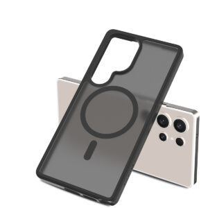 Solidenz FrostMag Samsung Galaxy S25 Ultra hoesje - Zwart - 4