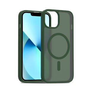 Solidenz FrostMag iPhone 14 / 13 hoesje - Groen Main Image