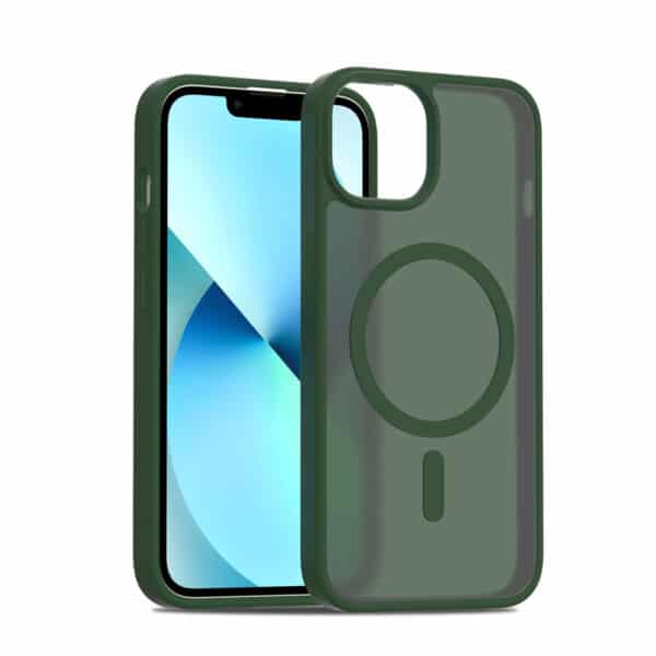 Solidenz FrostMag iPhone 14 / 13 hoesje - Groen