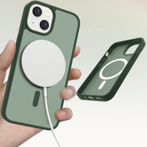 Solidenz FrostMag iPhone 14 / 13 hoesje - Groen - 2