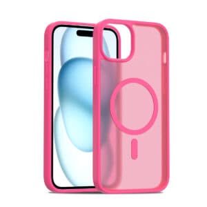 Solidenz FrostMag iPhone 15 Plus hoesje - Fel Roze Main Image