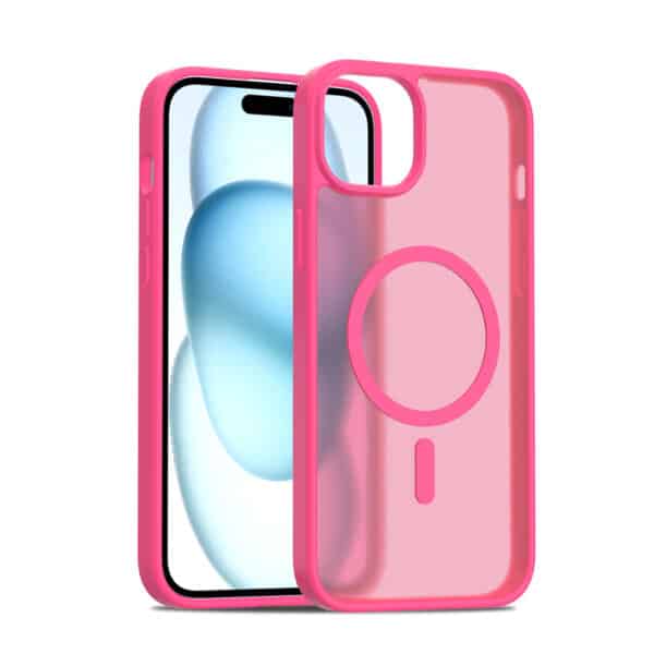 Solidenz FrostMag iPhone 15 Plus hoesje - Fel Roze