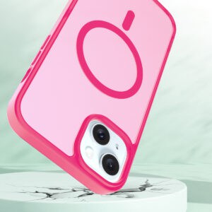 Solidenz FrostMag iPhone 15 Plus hoesje - Fel Roze - 1
