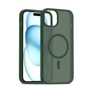 Solidenz FrostMag iPhone 15 Plus hoesje - Groen Main Image