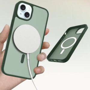 Solidenz FrostMag iPhone 15 Plus hoesje - Groen - 2