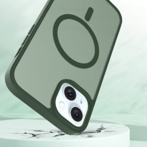 Solidenz FrostMag iPhone 15 Plus hoesje - Groen - 3