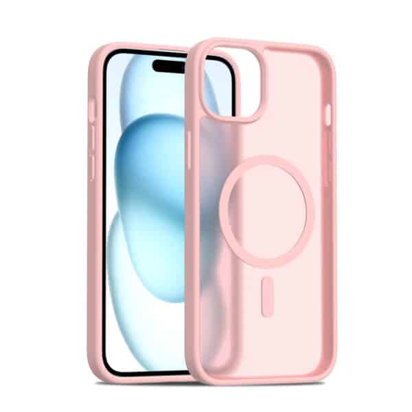 Solidenz FrostMag iPhone 15 Plus hoesje - Roze