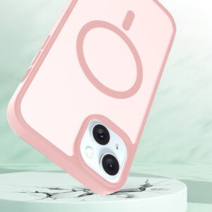 Solidenz FrostMag iPhone 15 Plus hoesje - Roze - 3