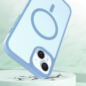 Solidenz FrostMag iPhone 15 Plus hoesje - Sierra blauw - 3