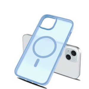 Solidenz FrostMag iPhone 15 Plus hoesje - Sierra blauw - 4