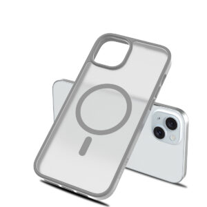 Solidenz FrostMag iPhone 15 Plus hoesje - Titanium - 4