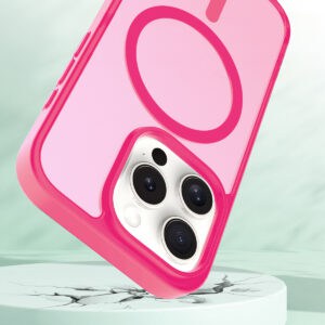 Solidenz FrostMag iPhone 16 Pro Max hoesje - Fel roze - 3