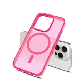 Solidenz FrostMag iPhone 16 Pro Max hoesje - Fel roze - 4