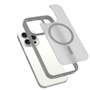 Solidenz FrostMag iPhone 16 Pro hoesje - Titanium - 1