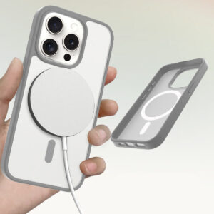 Solidenz FrostMag iPhone 16 Pro hoesje - Titanium - 2