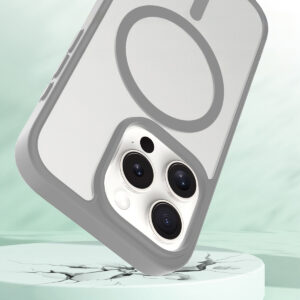 Solidenz FrostMag iPhone 16 Pro hoesje - Titanium - 3