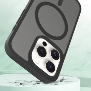 Solidenz FrostMag iPhone 16 Pro hoesje - Zwart - 3