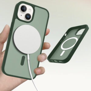 Solidenz FrostMag iPhone 15 hoesje - Groen - 2