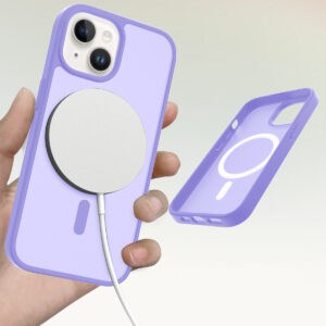 Solidenz FrostMag iPhone 15 hoesje - Lavendel - 2