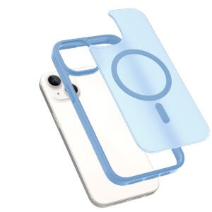 Solidenz FrostMag iPhone 15 hoesje - Sierra blauw - 1