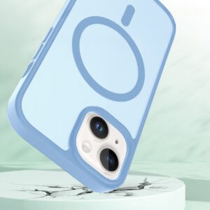 Solidenz FrostMag iPhone 15 hoesje - Sierra blauw - 3