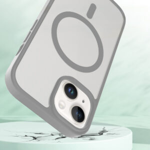 Solidenz FrostMag iPhone 15 hoesje - Titanium - 3