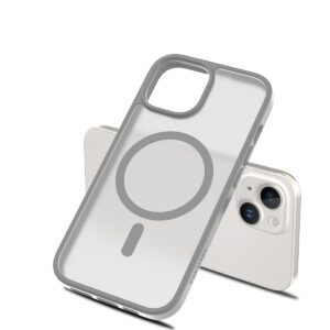 Solidenz FrostMag iPhone 15 hoesje - Titanium - 4