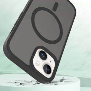 Solidenz FrostMag iPhone 15 hoesje - Zwart - 3
