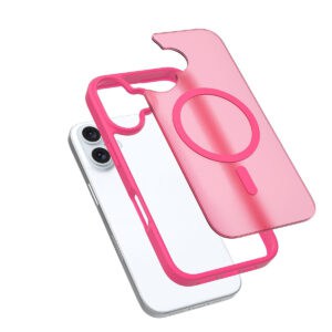 Solidenz FrostMag iPhone 16 Plus hoesje - Fel roze - 1