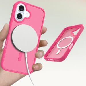 Solidenz FrostMag iPhone 16 Plus hoesje - Fel roze - 2