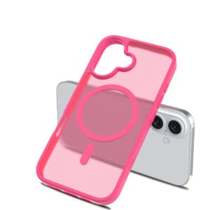 Solidenz FrostMag iPhone 16 Plus hoesje - Fel roze - 4