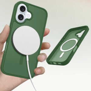 Solidenz FrostMag iPhone 16 hoesje - Groen - 2