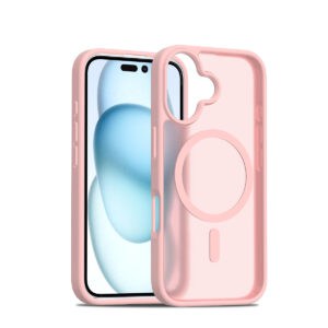 Solidenz FrostMag iPhone 16 Plus hoesje - Roze Main Image