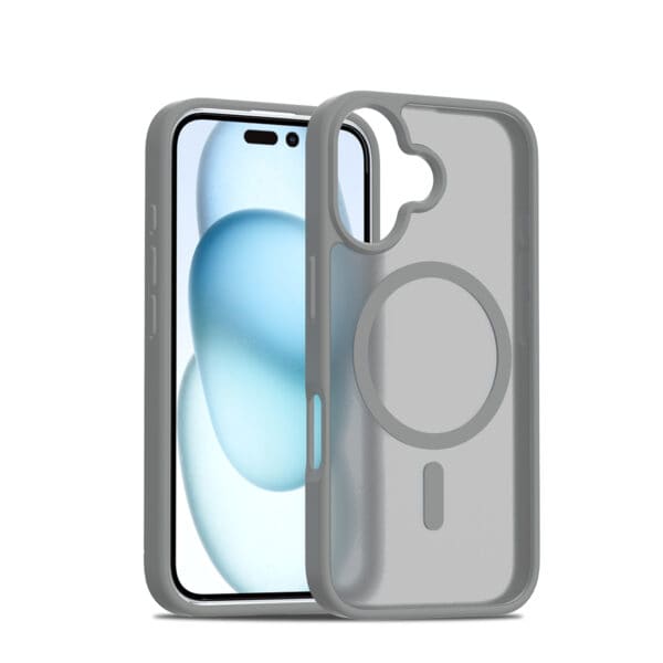 Solidenz FrostMag iPhone 16 hoesje - Titanium