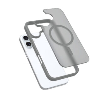 Solidenz FrostMag iPhone 16 hoesje - Titanium - 1