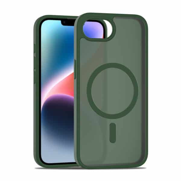 Solidenz FrostMag iPhone 16e hoesje - Groen