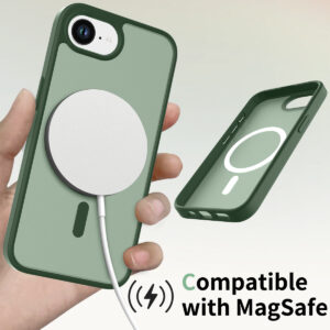 Solidenz FrostMag iPhone 16e hoesje - Groen - 2