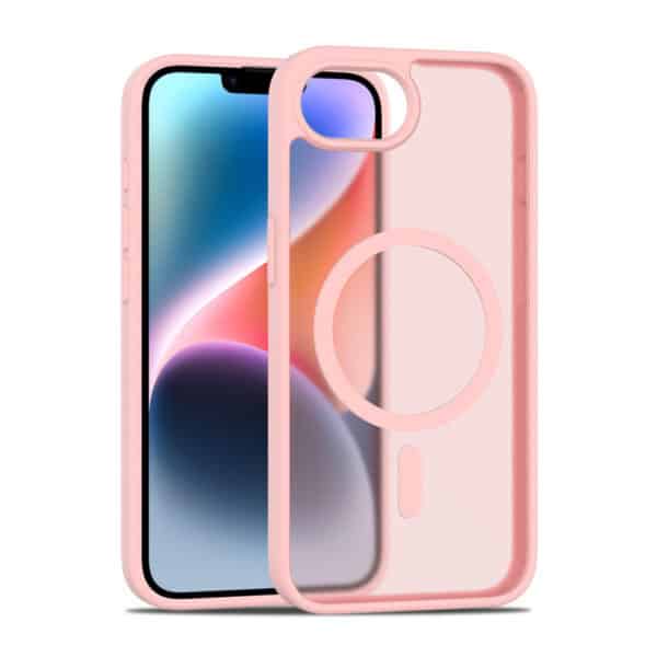 Solidenz FrostMag iPhone 16e hoesje - Roze