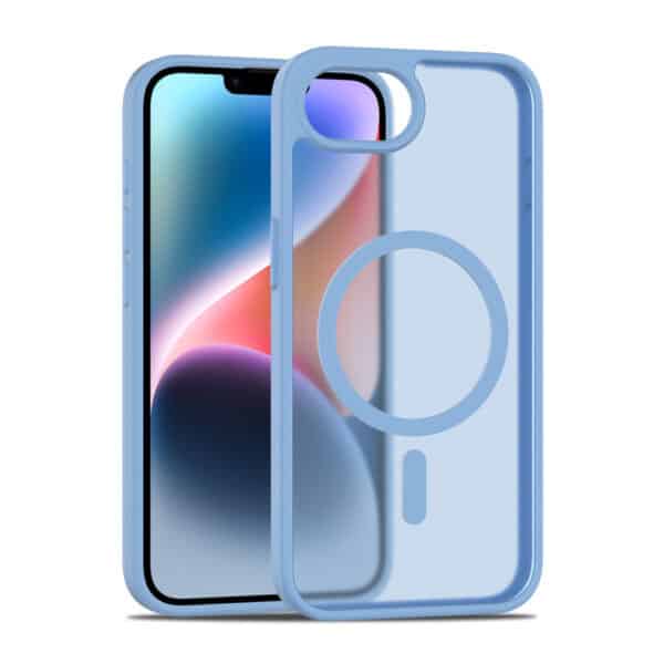 Solidenz FrostMag iPhone 16e hoesje - Sierra blauw