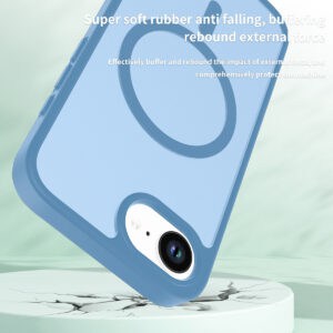 Solidenz FrostMag iPhone 16e hoesje - Sierra blauw - 3
